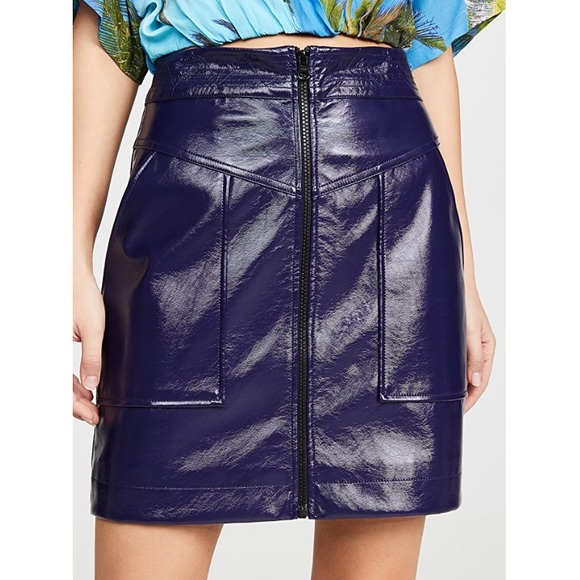 Rebecca Minkoff Dresses & Skirts - Rebeca Minkoff Marguerite Front Zipper High Waist Mini Skirt Size 2
